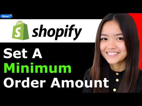 How To Set A Minimum Order Amount In Shopify 2026 (Step By Step)