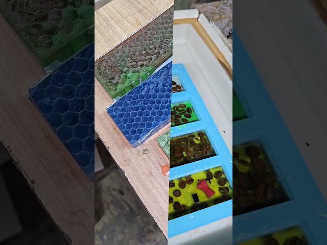 Vídeo relacionado con Aibote 1 par de Escamas de Mango de Cuchillo Mangos de Resina Coloridos Losas Cuchillos Herramientas de Material de Bricolaje Personalizadas para Cuchillas en Blanco Fabricación de Joyas