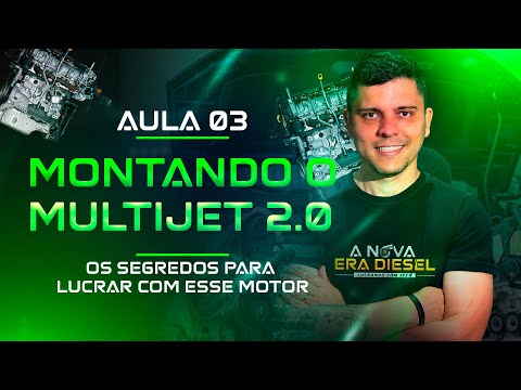 AULA 03 - MONTANDO O MULTIJET 2.0  - OS SEGREDOS PARA LUCRAR COM ESSE MOTOR