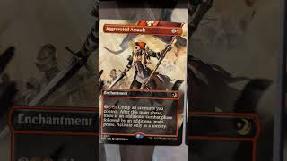 packing orders!  Aggravated Assault Anime Version #mtg #tcgstore
