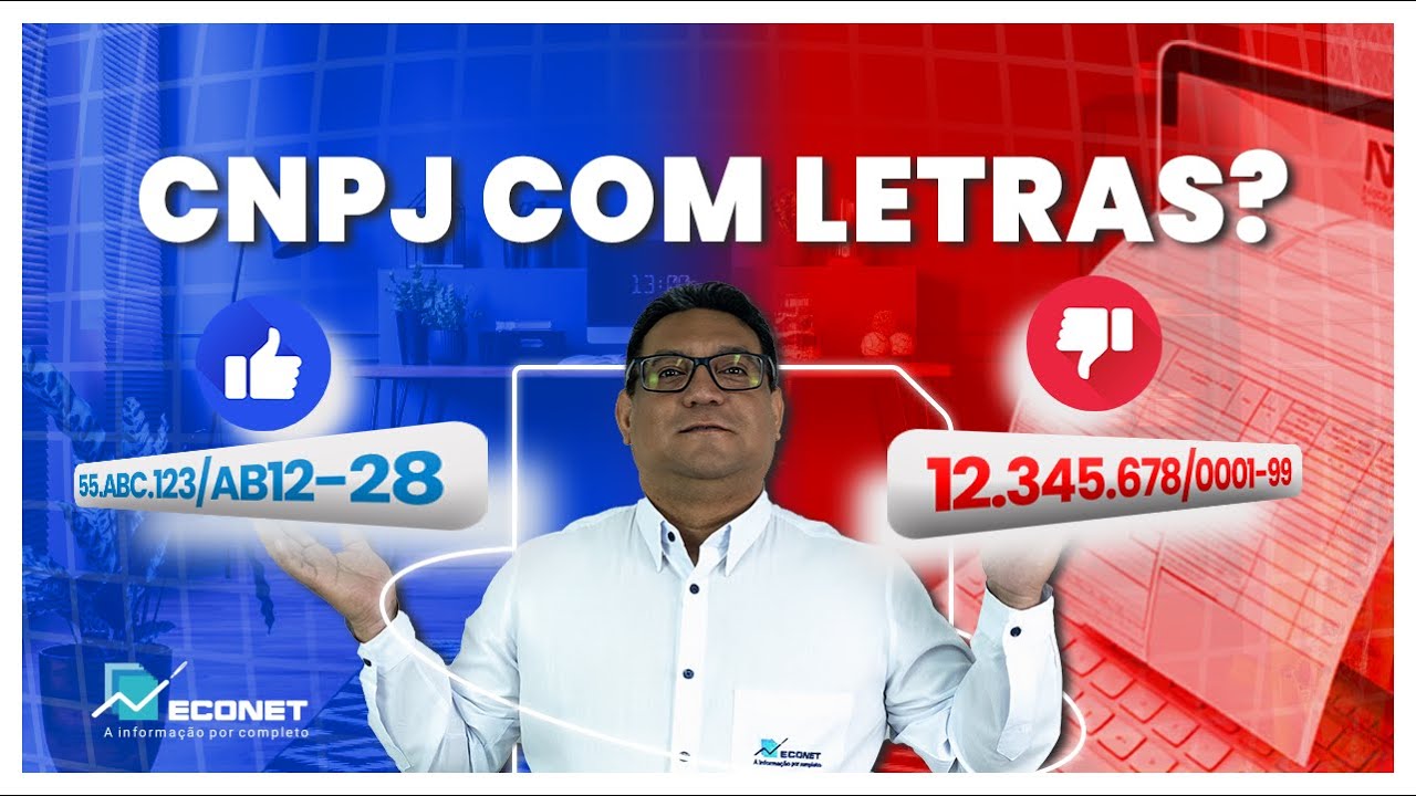 O CNPJ ALFANUMÉRICO VEM AÍ | CONFIRA TODOS OS DETALHES