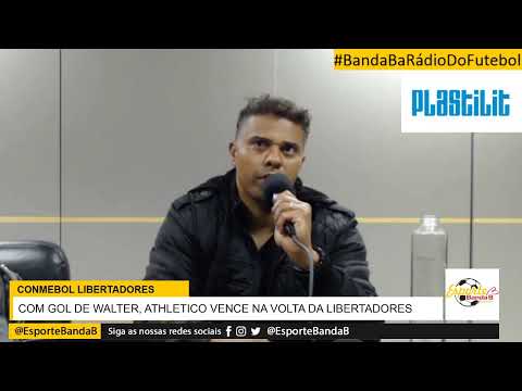 JORGE WILSTERMANN 2x3 ATHLETICO - AO VIVO - LIBERTADORES