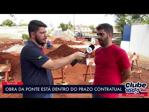 BARIRI: OBRA ESTÁ DENTRO DO PRAZO