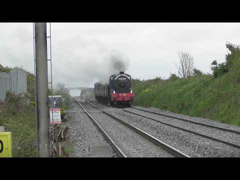 RPSI NO 85 Merlin on 1st leg of 2019 International railtour