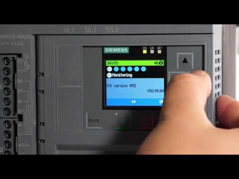 Part of a video titled How do I reset the 3RW55 soft starter to factory settings? - YouTube