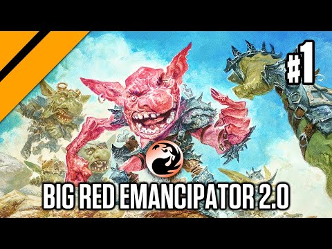 Big Red Emancipator 2.0 - Bo3 Constructed P1 | Zendikar Rising | MTG Arena