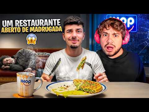 COMO SÃO OS RESTAURANTES NA MADRUGADA DOS EUA! - React Neagle