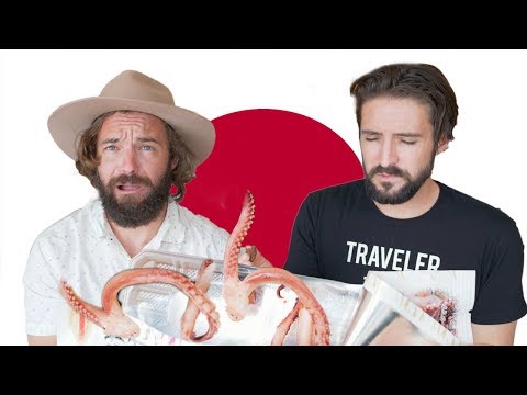 美國兄弟品嚐日本小吃 (American Brothers Try Japanese Snacks)