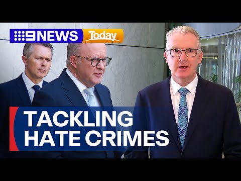 Federal government launches new database to tackle rise in antisemitism | 9 News Australia
