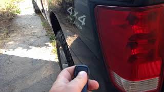 How to turn on/off Key Fob horn Nissan Titan (Armada) roll down windows Keyless entry