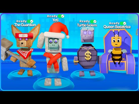 Multiplayer Fake Bosses vs Origin Bosses Super Bear Adventure Gameplay Walkthrough