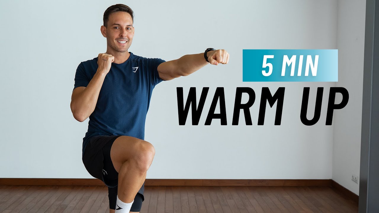 5 MIN WARM UP | Do This Before Your Home or Gym Workouts