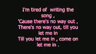 Eyes Set To Kill - Let Me In (with lyrics) - HD