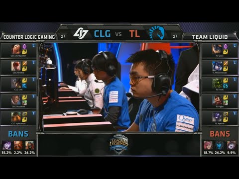 NA LCS CLG vs TL Game 1 Highlights (NA LCS Spring Playoffs Quarterfinals 2015)x