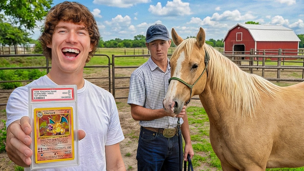 I Traded A Pokemon Card For A Horse!