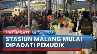 Penumpang Kereta Api Jarak Jauh Mulai Padati Stasiun Malang, Paling Banyak Relasi Malang-Ketapang