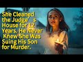 She Cleaned The Judge S House For 12 Years He Never Knew She Was Suing His Son For Murder