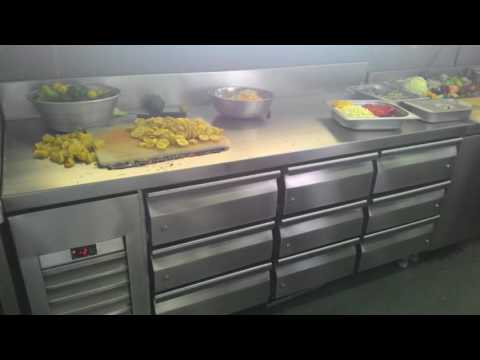 Different hotel kitchen equipments