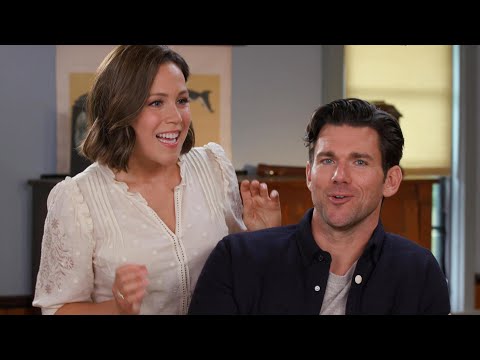 WCTH's Erin Krakow CRASHES Kevin McGarry's On-Set Interview! (Exclusive)