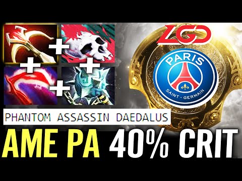 🔥 AME PA Daedalus 41% Crit — Last Game before TI10 Cancer Build Dota 2 Pro