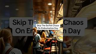 Skip The Buffet Chaos On Embarkation Day cruise embarkation day dining tips, main dining room lunch