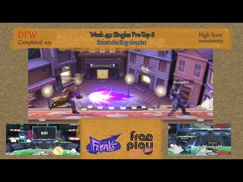 Freaks @ Free Play Richardson #49: Smash Ultimate Singles Pre-Top 8