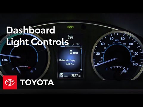 Toyota How-To: Dashboard Light Controls | Toyota