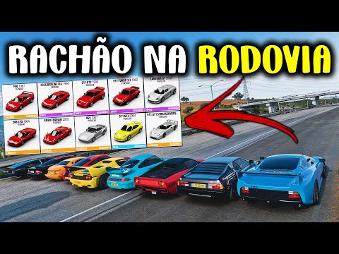 RACHÃO NA RODOVIA - ANDA MUITO - FORZA HORIZON 5 GAMEPLAY