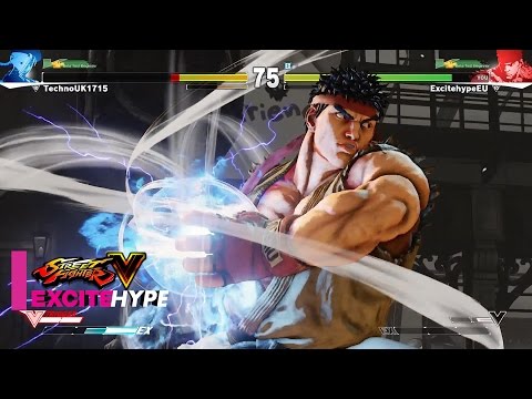 Street Fighter V (PS4, PC) - Regional Stress Test Beta Gameplay