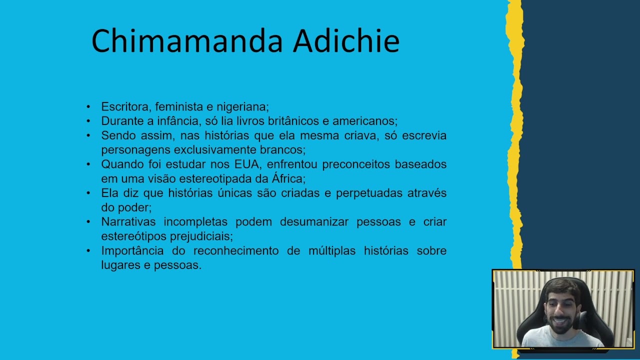 Obra PAS 1 (UnB) - O perigo de uma história única e Matriz Tupi