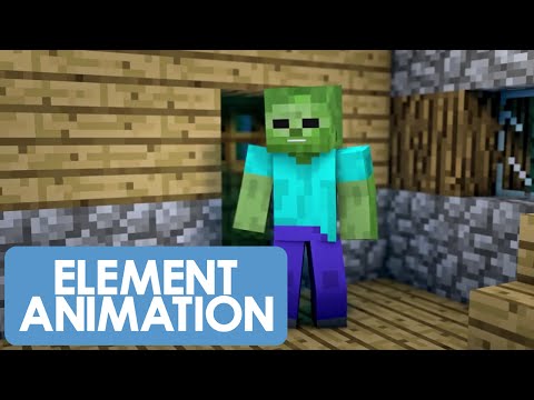 マインクラフトのショートパンツ - ゾンビ（アニメーション (Shorts in Minecraft - Zombies (Animation))