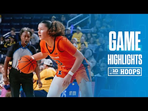 Northwestern vs. Illinois | HIGHLIGHTS | Big Ten Women's Basketball | 01/18/26
