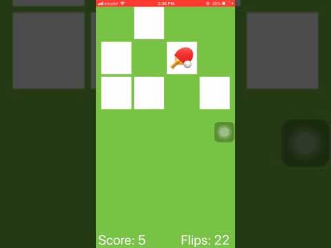 Concentration Game (iOS Game using Swift 4.1 UIKit)
