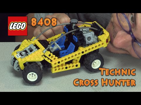 LEGO® 8408-1 Review: Technic Cross Hunter - so schaut es aus vom Jahr 1996 - LY-00468