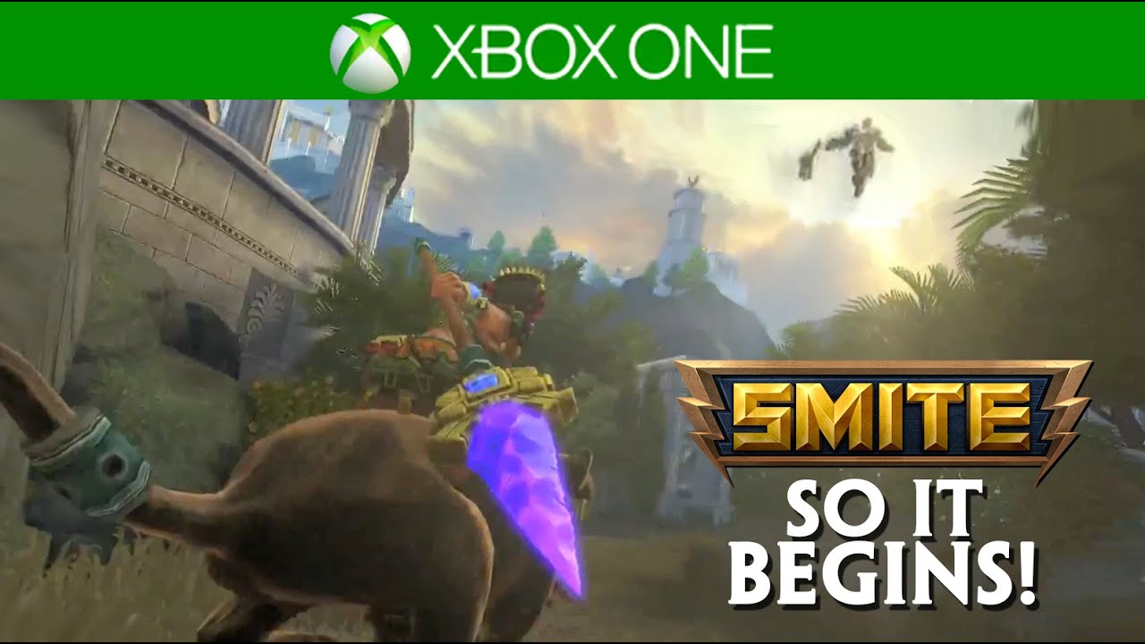 SMITE Xbox One Beta - So It Begins! - YouTube