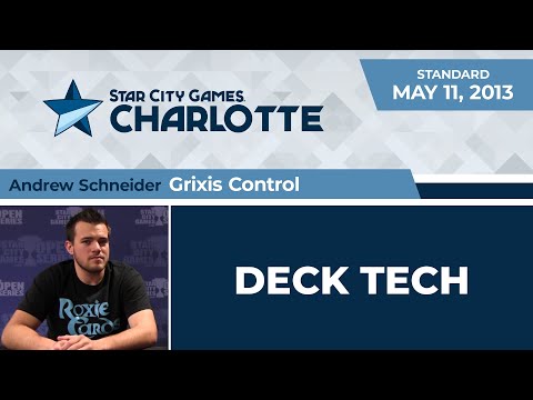 SCGCHAR: Deck Tech - Grixis Control with Andrew Schneider | Standard