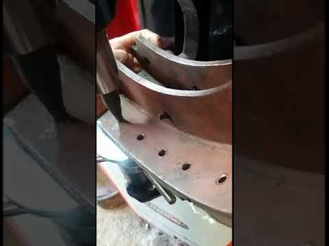 Foot Operated Brake Shoe Line Riveting Machine