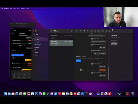 Preview of the macOS and Windows desktop apps.