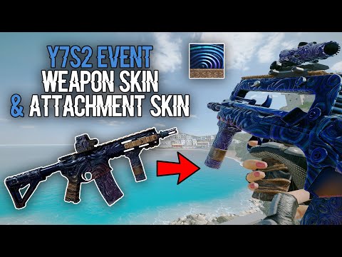 AWESOME Y7S2 Vector Glare EVENT WEAPON SKIN & ATTACHMENT SKIN- IN-GAME Showcase -Rainbow6 Siege Leak