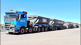 Road Trains and Trucks in Australia