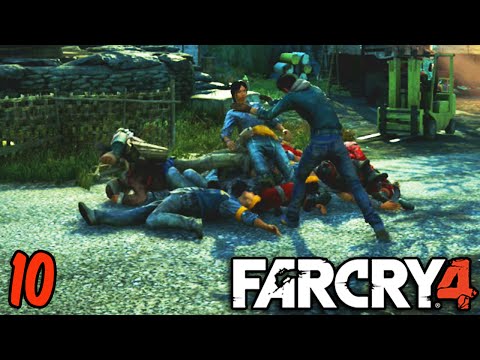 Far Cry 4 Coop Funny Moments 10 - Kyrat Town Chaos