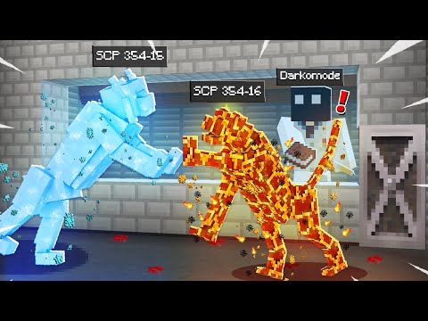ICE vs FIRE SCP EXPERIMENTS IN MINECRAFT!