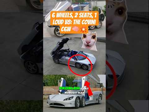 Thumbnail for Why This $640,000 Supercar Has Six Wheels (It's Not For Speed) 🤯📐 #covini6w #carshorts #rarecars by Supercar, rall, rally, Car, Truck
