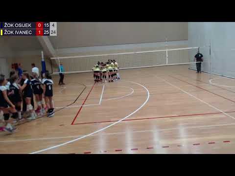 29.10.2021., PH MALA ODBOJKA, OSMINA FINALA, ŽOK OSIJEK - ŽOK IVANEC