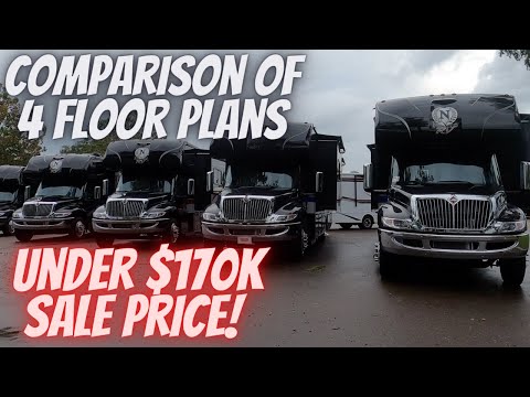 BEST VALUE SUPER C? COMPARISON OF NEXUS WRAITH RV FLOORPLANS WITH MATT'S RV REVIEWS
