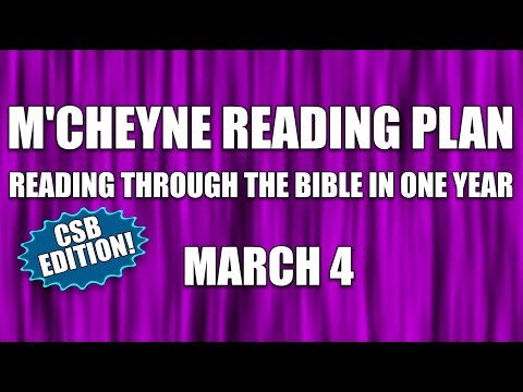 Day 63 - March 4 - Bible in a Year - CSB Edition