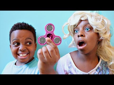 Fidget Spinner Magic vs Shiloh and Shasha - Pretend Play Onyx Kids