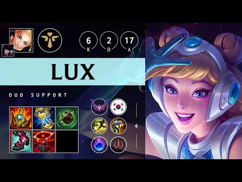 Lux Support vs Braum - KR Master Patch 25.12
