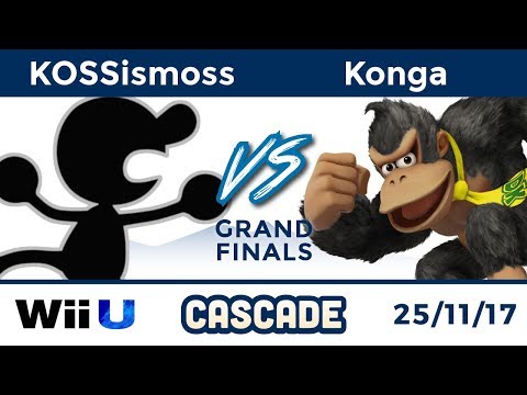 Cascade Singles: Grand Finals - KOSSismoss (Mr. Game & Watch) vs KoL|Konga (Donkey Kong)
