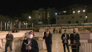 הנפת הדגל לראש התורן יום העצמאות 2020